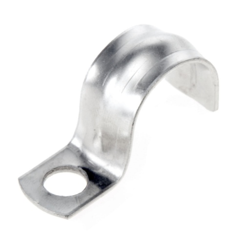 Скоба металлическая однолапковая СМО d21-22 мм отв. d 6,5 мм (100 шт/уп) Промрукав | код PR08.3744 | ПРОМРУКАВ Скоба металлическая однолапковая СМО d21-22 мм отв. d 6,5 мм (100 шт/уп) Промрукав | код PR08.3744 | ПРОМРУКАВ