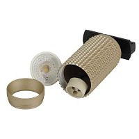 Трековый светильник однофазный ДВО TR40-GU10 MG под лампу MR16 матовое золото | код Б0054200 | ЭРА