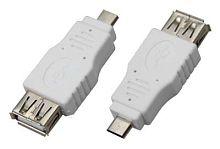 Переходник гнездо USB-A (Female)-штекер microUSB (Male) REXANT | код 18-1173 | REXANT