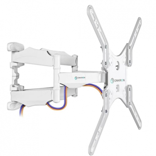 Кронштейн для телевизора Onkron M5 белый 37-70 макс.36.4кг настенный поворот и наклон | код 1451043 | ONKRON