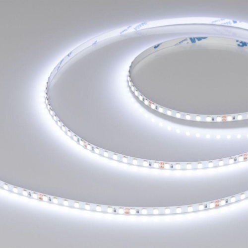 Лента светодиодная RT-A160-5mm 24V Cool 8000К 9.6Вт/м IP20 2835 открыт. (уп.5м) Arlight 037808 Лента светодиодная RT-A160-5mm 24V Cool 8000К 9.6Вт/м IP20 2835 открыт. (уп.5м) Arlight 037808