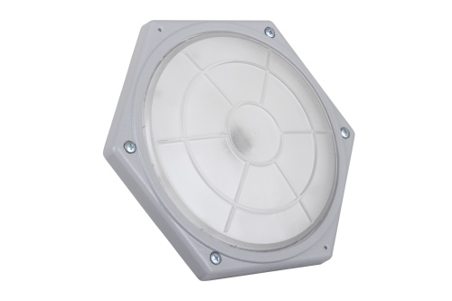 Светильник светодиодный уличный ДВУ-25-24х1.2-002 220В IP65 со стеклом молочный | код 1000710 | GALAD