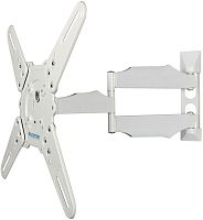 Кронштейн для телевизора Kromax ATLANTIS-40 белый 22-65 макс.40кг настенный поворот и наклон | код 1004353 | KROMAX