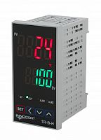 Температурный контроллер, 2 дисплея, 4 разряда, 48х96х62 мм, 2 аварийных выхода, 110-220VAC, выход: реле + твердотельное реле | код TR-B-H | INNOCONT