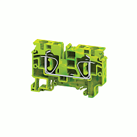 Клемма заземляющая пружинная OptiClip CXG-10-PE-(0,2-10) | код 289762 | КЭАЗ