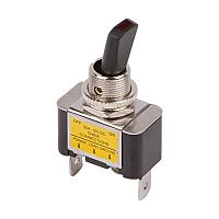 Тумблер 12V 30А (3c) ON-OFF однополюсный с зеленой LED подсветкой REXANT | код 36-4353 | REXANT