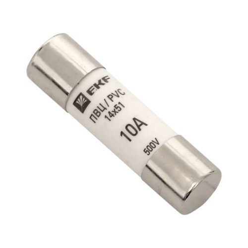 Плавкая вставка цилиндрическая ПВЦ (14х51) 10А PROxima | код pvc-14x51-10 | EKF фото 2