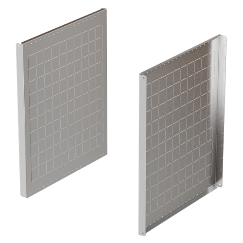 Панели боковые для секционирования В600 Г600 мм (2 шт) EKF AleSta | код AleSta-PCV66 | EKF Панели боковые для секционирования В600 Г600 мм (2 шт) EKF AleSta | код AleSta-PCV66 | EKF