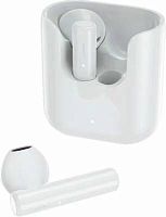 Гарнитура вкладыши QCY T12 белый беспроводные bluetooth в ушной раковине | код 1493332 | QCY