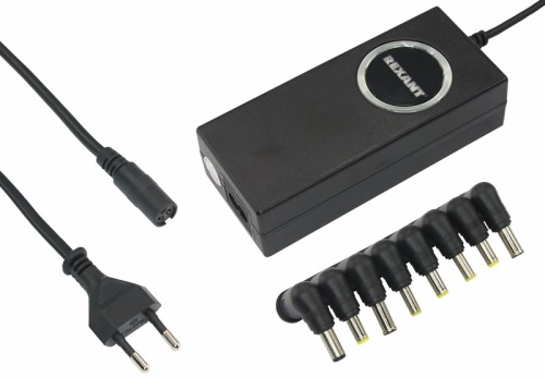 Источник питания для ноутбуков с автоматической регулировкой напряжения 80 Вт REXANT | код 200-508-1 | REXANT