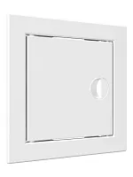 Люк-дверца ревизионный с ручкой, из ABS пластика 168х168 и с фланцем 146х146 | код Л1515Р | EVECS