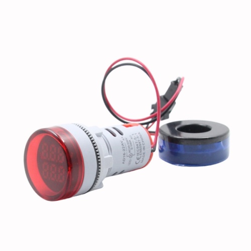 Индикатор значения тока и напряжения AD-22 (LED) d22мм красный IP54 HLT | код 085-06-259| HLT Индикатор значения тока и напряжения AD-22 (LED) d22мм красный IP54 HLT | код 085-06-259| HLT