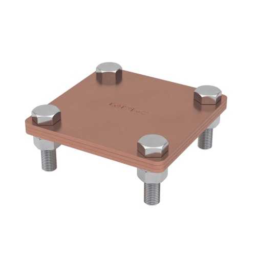 Соединитель полоса - полоса, 80х70 мм, медь | код NG3105CU | DKC