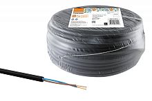 Провод ПВСмб 2х1 (бухта 50м) черный Народный ТРТС | код SQ0118-0818 | РЭМЗ ТМ