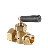 Кран для манометра трехходовой 1/2" | код. VT.1807.RG.04 | VALTEC