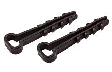 Дюбель-хомут 5-10 прямоугол. черн. (уп.100шт) T | код 07-4621 | PROCONNECT