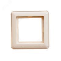 Рамка 1 пост W59 AQUA, слоновая кость | код. KD-1B-28 | Schneider Electric