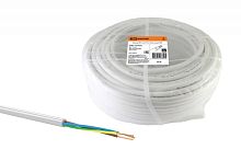 Провод ПВС 3х2.5 ГОСТ (бухта 50м) белый | код SQ0118-0032 | РЭМЗ ТМ