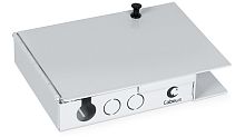 Cabeus JJT-4-SC Бокс оптический настенный на 4 SC (LC duplex) со сплайс-кассетой и КДЗС (без пигтейлов и проходных адаптеров) | код 7304c | Cabeus