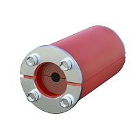 Проходка круглая, нержавеющая, D25х40 мм для кабелей D = 3-11 мм | код DXF3111 | DKC