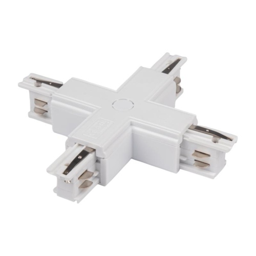 Коннектор белый X-образн. для 3Ф шинопровода 3P PTR CX-WH JazzWay | код 5063334 | JazzWay фото 4