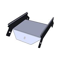 Угол для лотка вертикальный внешн. 90град. 100x300мм плоский EKF vo90100300-FL