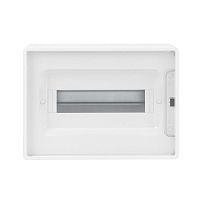 Щиток 12 мод настенный FRAME ЩРн-П-12, белый, с прозрачной дверцей, с 2 шинами PEN на 6 и 8 отв. F12W1WT DKC | код F12W1WT | DKC