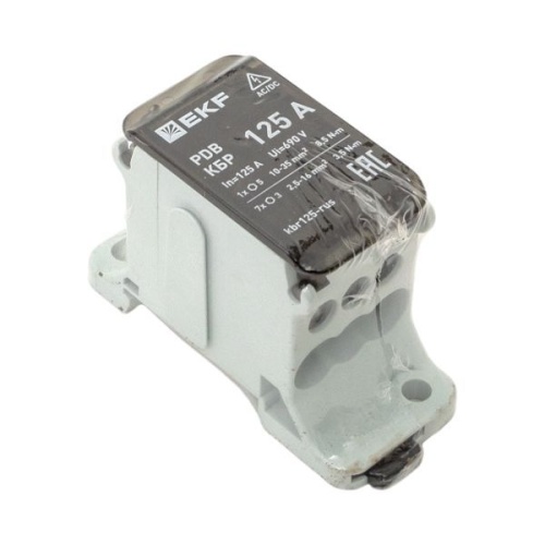 Блок распределительный клеммный КБР 125A EKF kbr125-rus фото 7 Блок распределительный клеммный КБР 125A EKF kbr125-rus фото 7