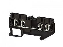 Пружинная клемма серии SRD 2,5C (Черный), 311115 | код 0.0.0.3.11115 | KLEMSAN