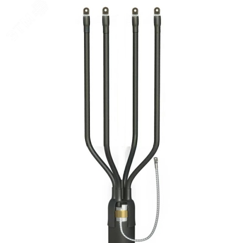 Муфта 4 ПКВ(Н)Тпб-1 (70-120) с наконечниками (пластик с бронёй) | код | ЗЭТАРУС