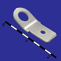 Клемма ножевая на плату RUICHI DJ616-6.3, 6.3 мм | код 72269 | Ruichi