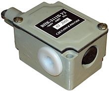 Выключатель путевой конечный ВПК-2111Б У2 1НО+1НЗ 10А IP67 толкатель с роликом Реле и Автоматика A8014-80085169