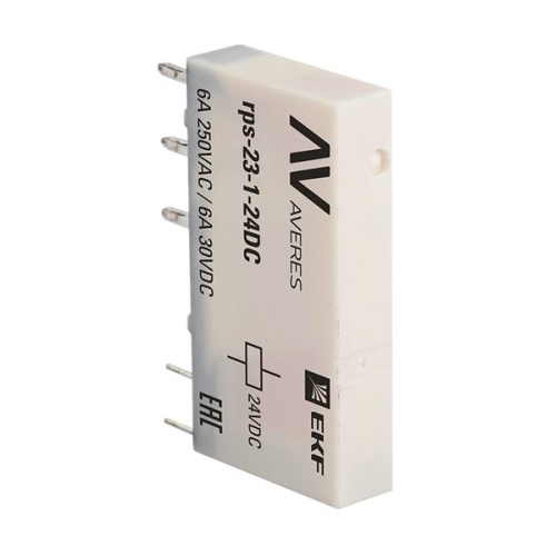 РП slim 23/1 6A 24В DC AVERES | код rps-23-1-24DC | EKF фото 2