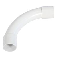 Соединитель угловой белый d16 мм (70шт/980шт уп/кор) Промрукав | код PR13.0462 | ПРОМРУКАВ