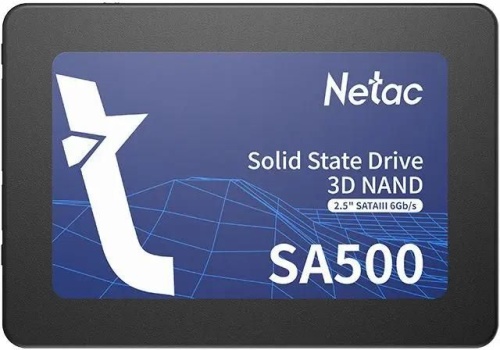 Накопитель SSD Netac SATA-III 512GB NT01SA500-512-S3X SA500 2.5 | код 1792767 | NETAC