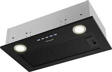 Вытяжка встраиваемая Weissgauff Fiona 60 BL черный управление: кнопочное (1 мотор) | код 2062536 | WEISSGAUFF