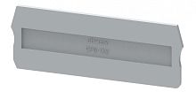 Концевая пластина для клемм, серая CP6-1X2-GREY | код 3911050000 | Elmex