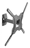 Кронштейн для телевизора Ultramounts UM901 черный 32-55 макс.30кг настенный поворотно-выдвижной и наклонный | код 1413095 | ULTRAMOUNTS