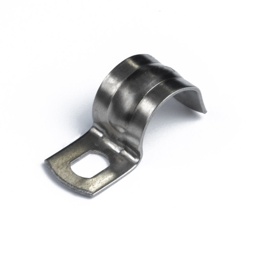 Скоба металлическая однолапковая СМО(INOX) d8-9 мм (20 шт/уп) Промрукав | код PR08.20761 | ПРОМРУКАВ Скоба металлическая однолапковая СМО(INOX) d8-9 мм (20 шт/уп) Промрукав | код PR08.20761 | ПРОМРУКАВ