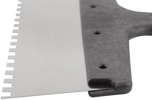 Шпатель фасадный зубчатый 250мм/зуб 6мм нерж. КУРС 06607 фото 6