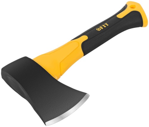 Топор туриста укороченный 450г усилен. фибергласовая ручка; кованая сталь FIT 46258 фото 2