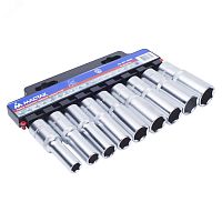 Набор торцевых глубоких головок 1/2' 10-22 мм 9 предметов | код 001-4009H | Мастак