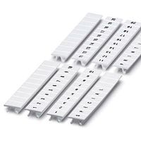 Маркировка для клемм, ширина 8 мм, знак заземления в круге, горизонтальная ориентация, 1шт.=полоса из 10 маркеров | код NUPUTUK-8-PEH | DKC