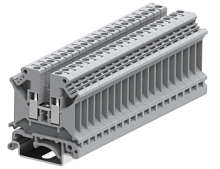 254367 Клемма TB 1-1 проходная на малую DIN-рейку SP15, фронт.подключение, сеч. 2.5мм2, жёлто-зел., шт | код 254367 | SUPU