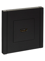 FORTE&PIANO Роз. HDMI FP140 чер. IEK | код FP-H10-K02 | IEK