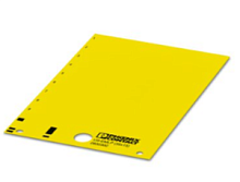 Пластиковая табличка US-EMLP (35X15) YE | код 0830319 | PHOENIX CONTACT