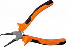 440307 Щипцы прямые для стопорных колец с двухкомпонентными рукоятками, разжим, 180 мм, 5-40 мм | код 440307 | Ombra