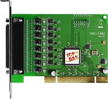 VXC-148U CR Universal PCI, Serial Communication card with 8 RS-422/485 ports (RoHS)Includes one CA-PC62M D-Sub connector. | код 00-06100856 | ICP DAS
