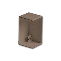 Заглушка для РКК-80х60 и 80х40 (коричневая) | код ЗГЛ-80х60-К | Ruvinil