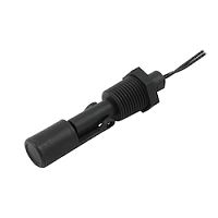 Поплавковый датчик уровня жидкости, горизонтальное исполнение, -20 +80 С, соединение- резьба 1/2NPT полипропилен, кабель 500 мм, поплавок - полипропилен | код IL-BA-H-P1/2NPT-P | INNOLEVEL